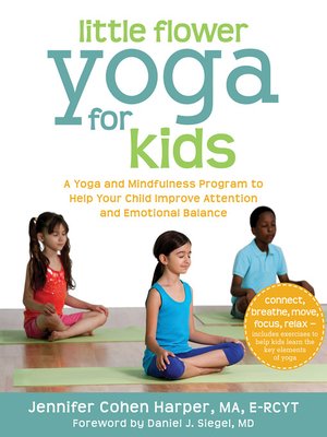 cover image of Little Flower Yoga for Kids